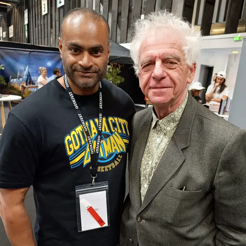 Germain lors d'une rencontre au Bordeaux Geekfest 2024
