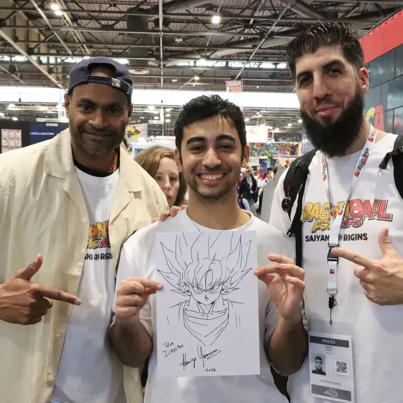 Germain lors d'une rencontre à la Japan Expo 2025