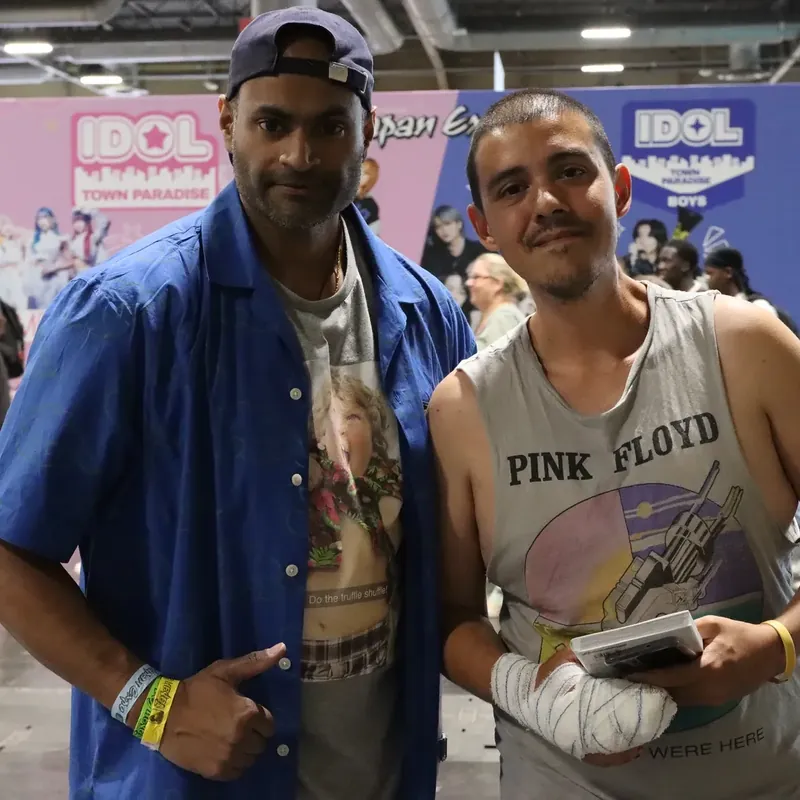 Germain lors d'une rencontre à la Japan Expo 2025