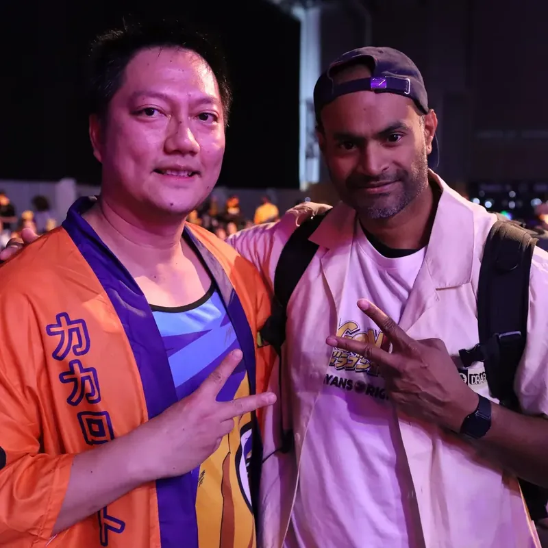 Germain lors d'une rencontre à la Japan Expo 2025