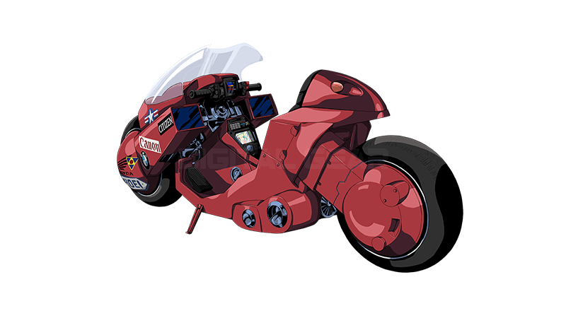 Moto d'Akira-Digital Gear by Germain Kaniza