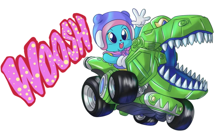 Dessin de Germain Kaniza : kart