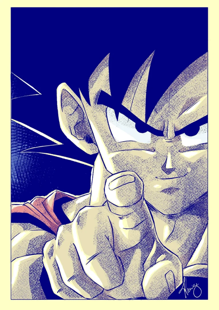 Dessin de Germain Kaniza : sangoku